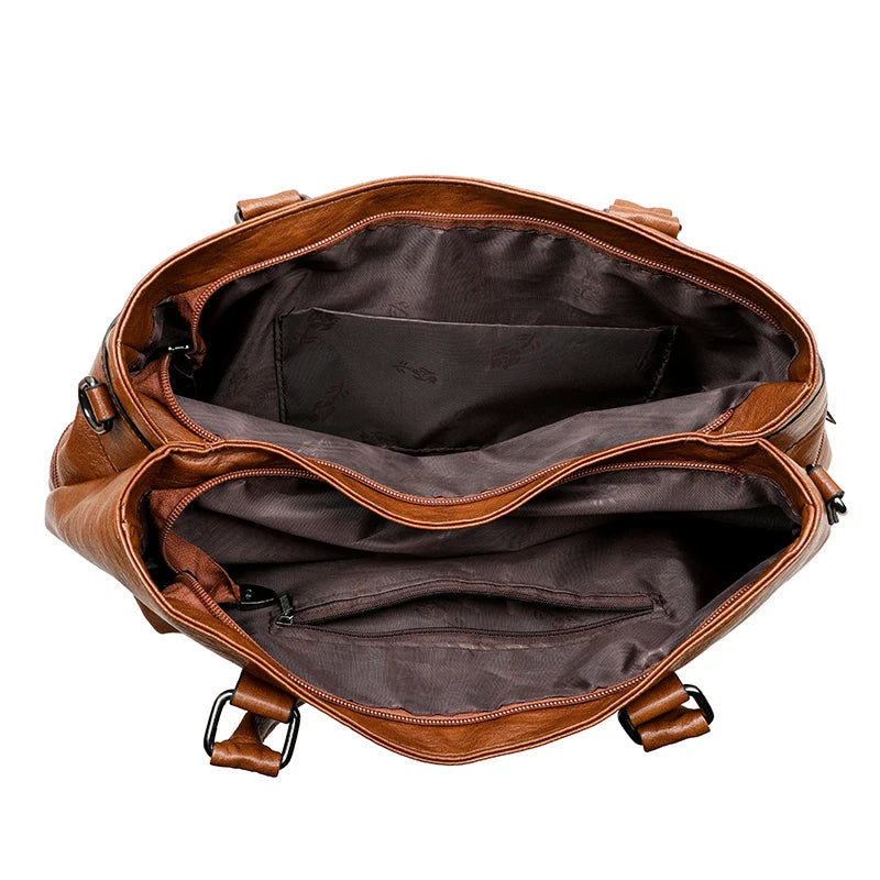 Bolsa de Couro Legitimo Classic Leather™