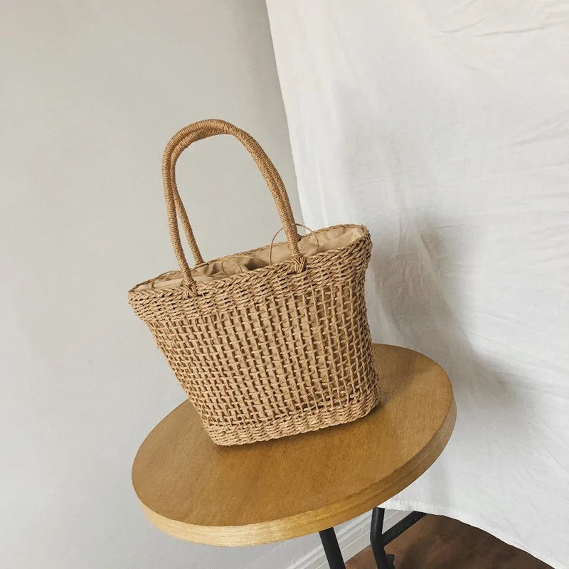 Bolsa de Palha Rattan Tote™