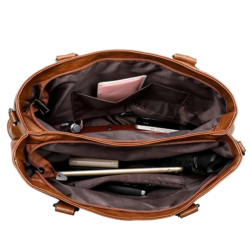 Bolsa de Couro Legitimo Classic Leather™